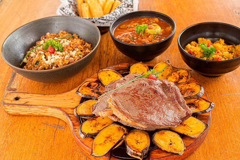 Carne de sol com baiao – Quiosque Arrastapé – Rolé no Rio
