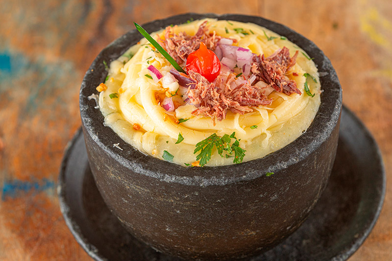Escondidinho de carne seca – Quiosque Arrastapé – Rolé no Rio