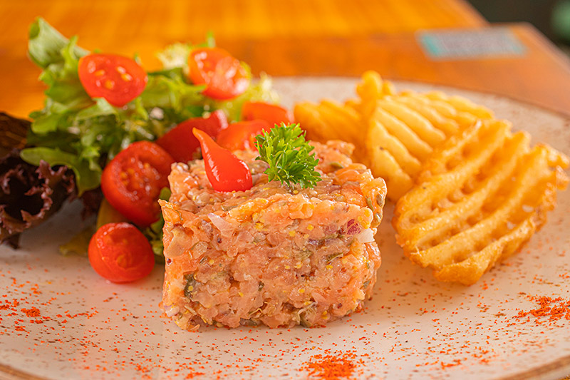 Tartar de Salmão – Rolé no Rio