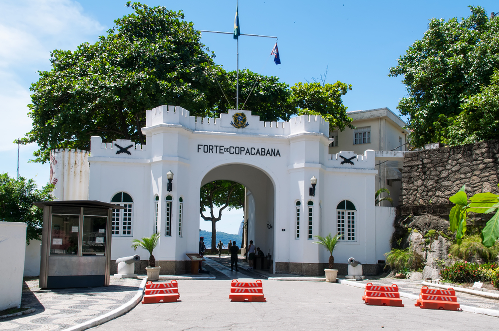 The,Fort,Of,Copacabana,In,Rio,De,Janeiro.,Brazil